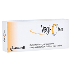 Vagi-C fem Vaginaltabletten 6 Stück