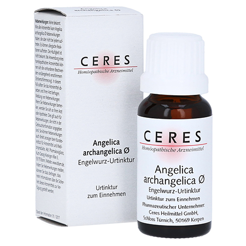 CERES Angelica archangelica Urtinktur 20 Milliliter N1