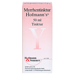 Myrrhentinktur Hofmann's 50 Milliliter - Vorderseite
