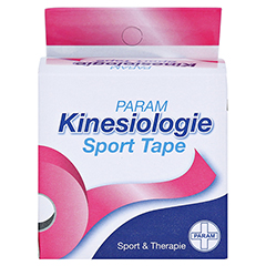 KINESIOLOGIE Sport Tape 5 cmx5 m pink 1 Stück - Vorderseite