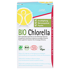 GSE Chlorella 500 mg Bio Naturland Tabletten 240 Stück - Vorderseite