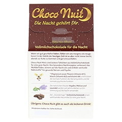 CHOCO NUIT Minis Vollmilchschokolade gute Nacht 12 Stck - Rckseite
