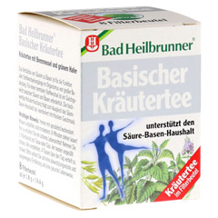 BAD HEILBRUNNER Basischer Kräutertee Filterbeutel 8x1.8 Gramm