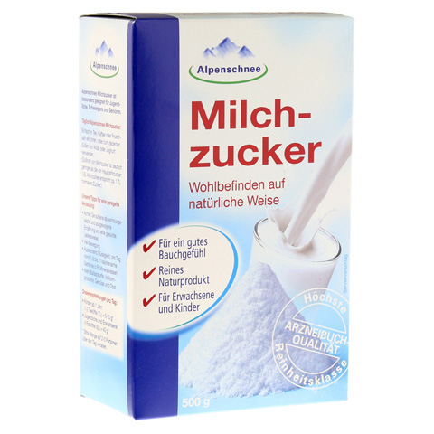 ALPENSCHNEE Milchzucker 500 Gramm