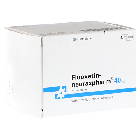 Fluoxetin-neuraxpharm 40mg 100 Stück N3
