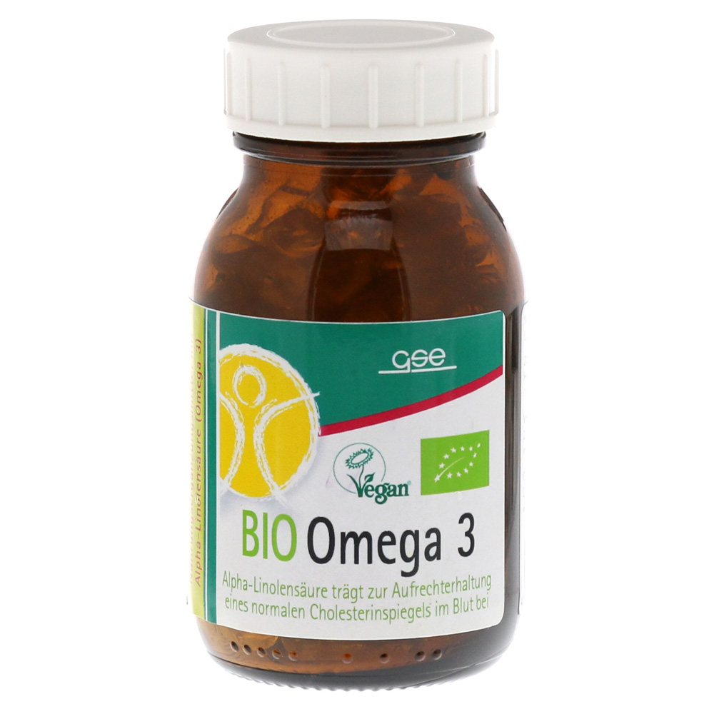 GSE Omega-3 Perillaöl biologische Kapseln 90 Stück