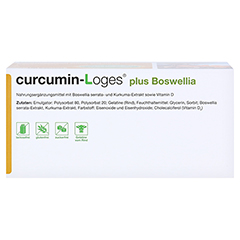 curcumin-Loges plus Boswellia 120 Stück - Unterseite