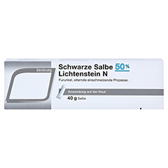 Schwarze Salbe 50% Lichtenstein N 40 Gramm N1 - Vorderseite