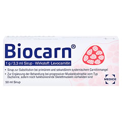 Biocarn 50 Milliliter N1 - Vorderseite
