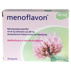 MENOFLAVON 40 mg Kapseln 30 Stück - Vorderseite