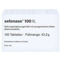 Selenase 100 XL Tabletten 100 Stück - Rechte Seite