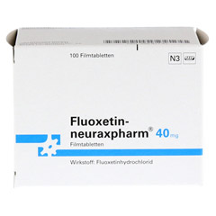 Fluoxetin-neuraxpharm 40mg 100 Stück N3 - Vorderseite
