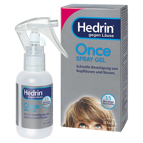 Hedrin Once Spray Gel 60 Milliliter