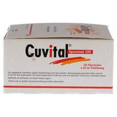CUVITAL Liposomal 100 25x10 Milliliter - Linke Seite