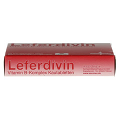 LEFERDIVIN Vitamin B Komplex Kautablette 60 Stck - Linke Seite