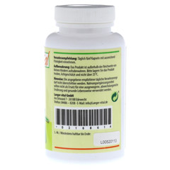 L-ARGININ 2894 mg/TG plus Vitamin C und Zink Kaps. 120 Stck - Rechte Seite