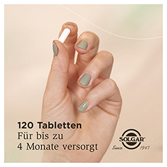 SOLGAR Magnesium Citrat 200 mg Tabletten 120 Stck - Info 3