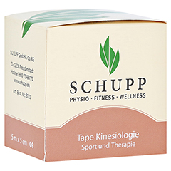 SCHUPP Tape Kinesiologie 5 cmx5 m neutral 1 Stck